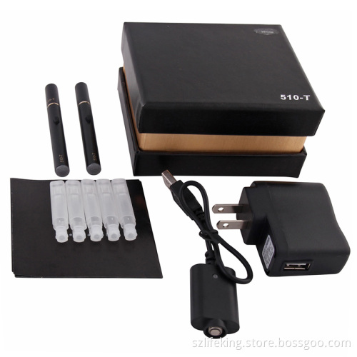 510-T Electronic Cigarette, 180mAh&280mAh E-Cigarette